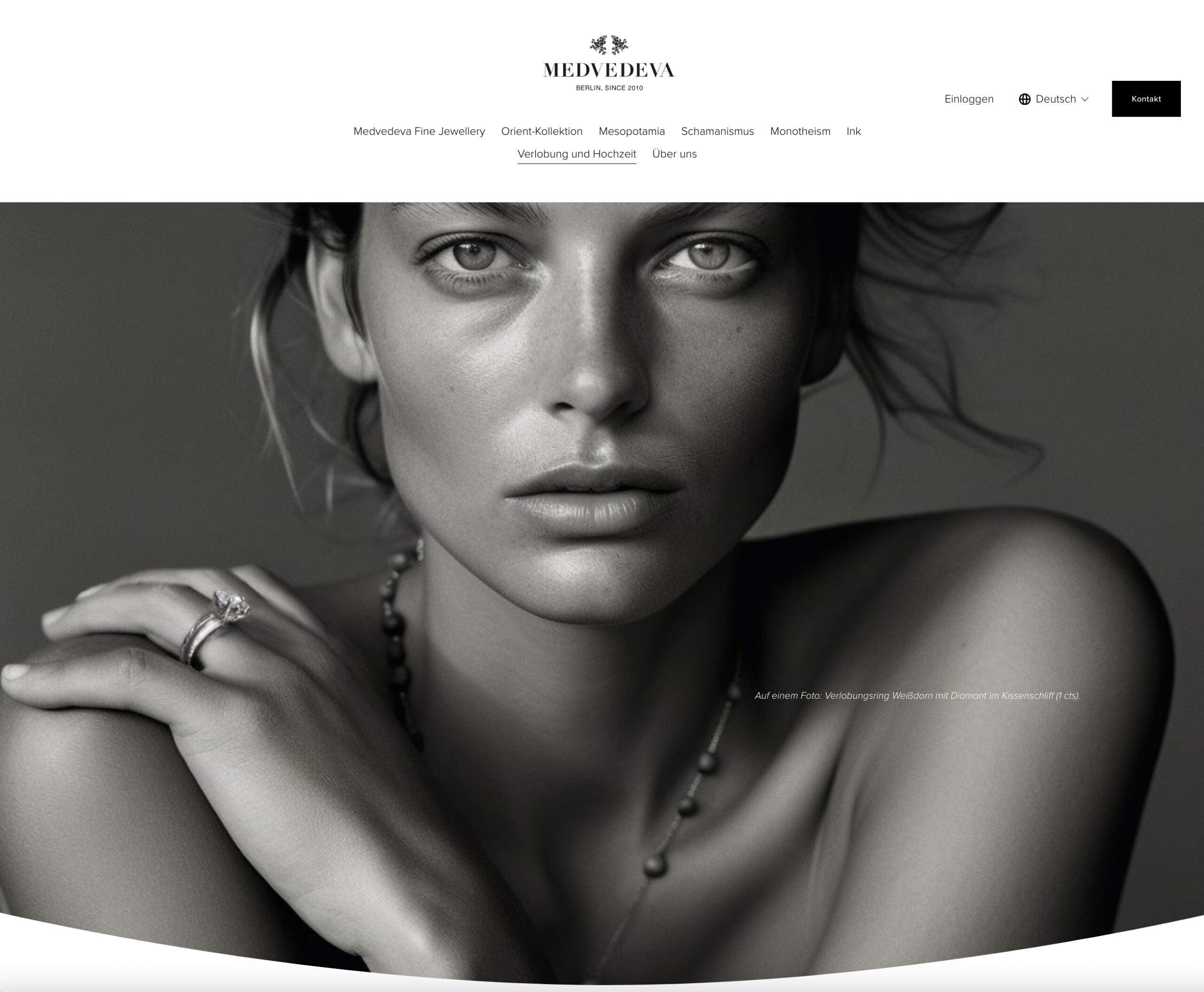 Content creation Medvedeva Fine Jewellery